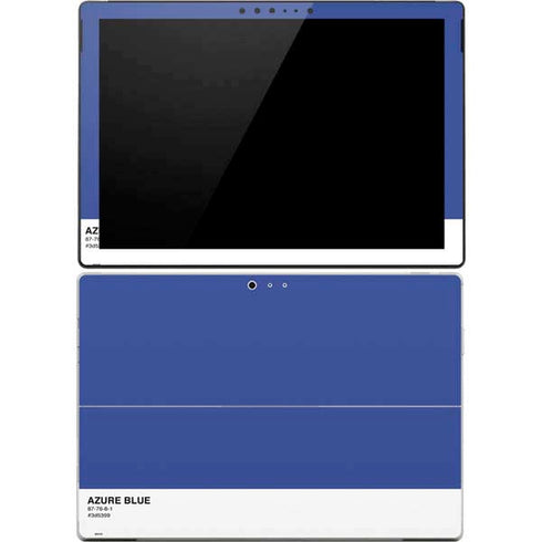 Azure Blue Surface Pro 4 Skin